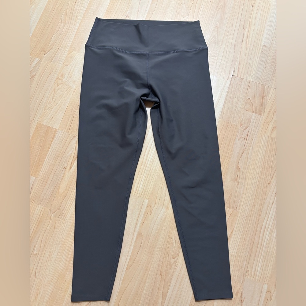 High-Waisted Gray Leggings